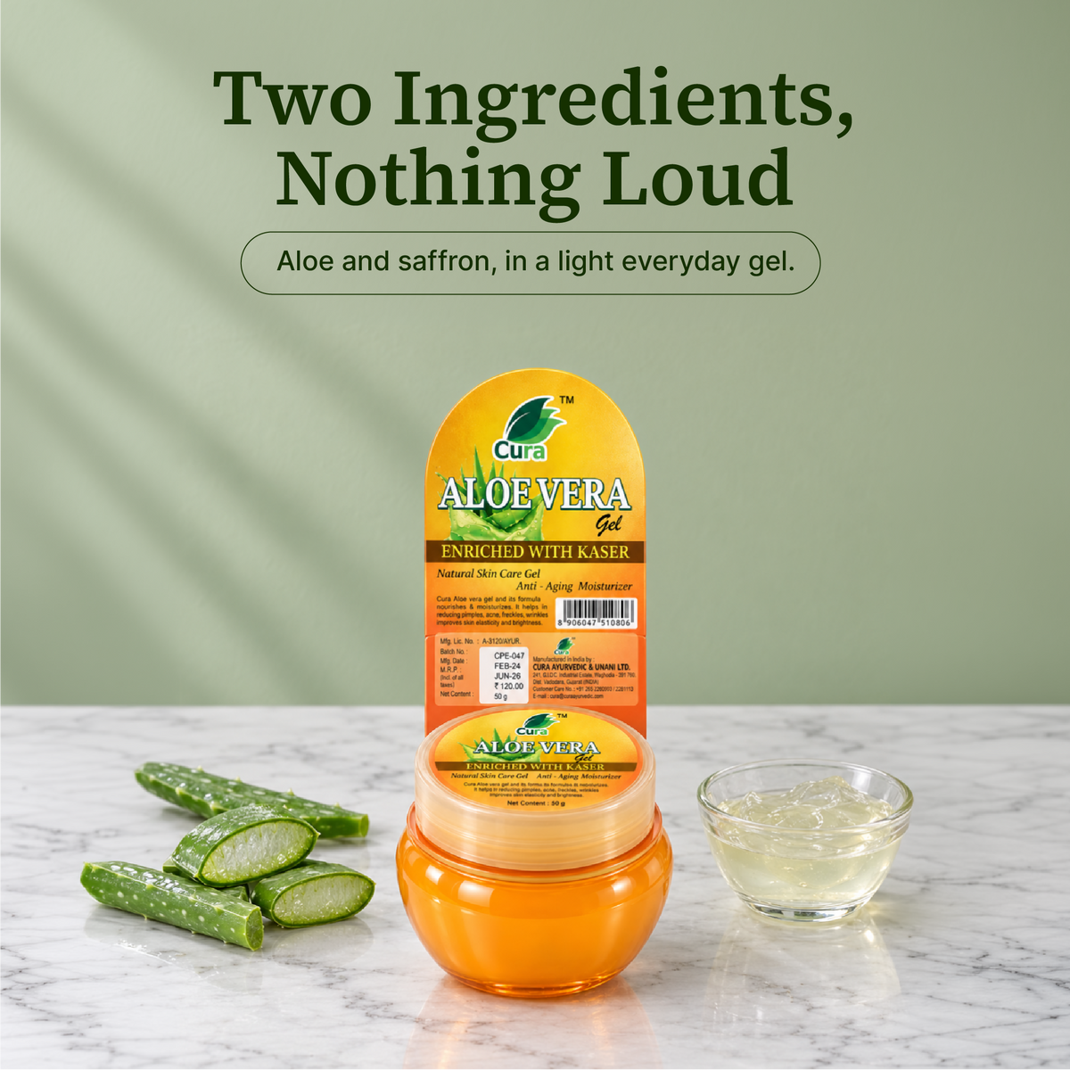 Aloevera Kesar Gel