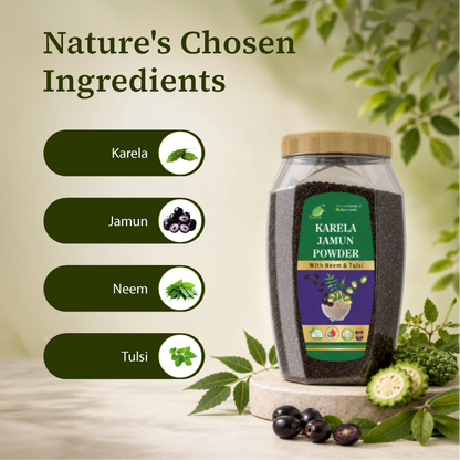 Karela Jamun with Neem & Tulsi Powder