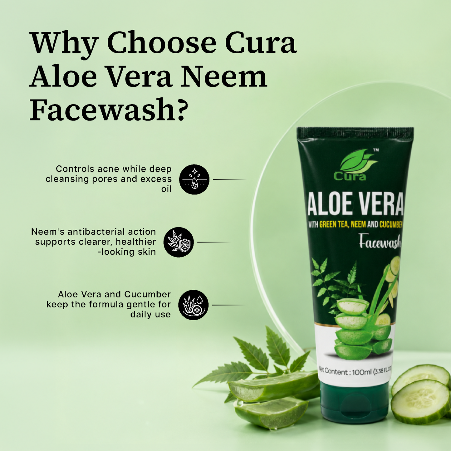Aloe Vera Neem Facewash