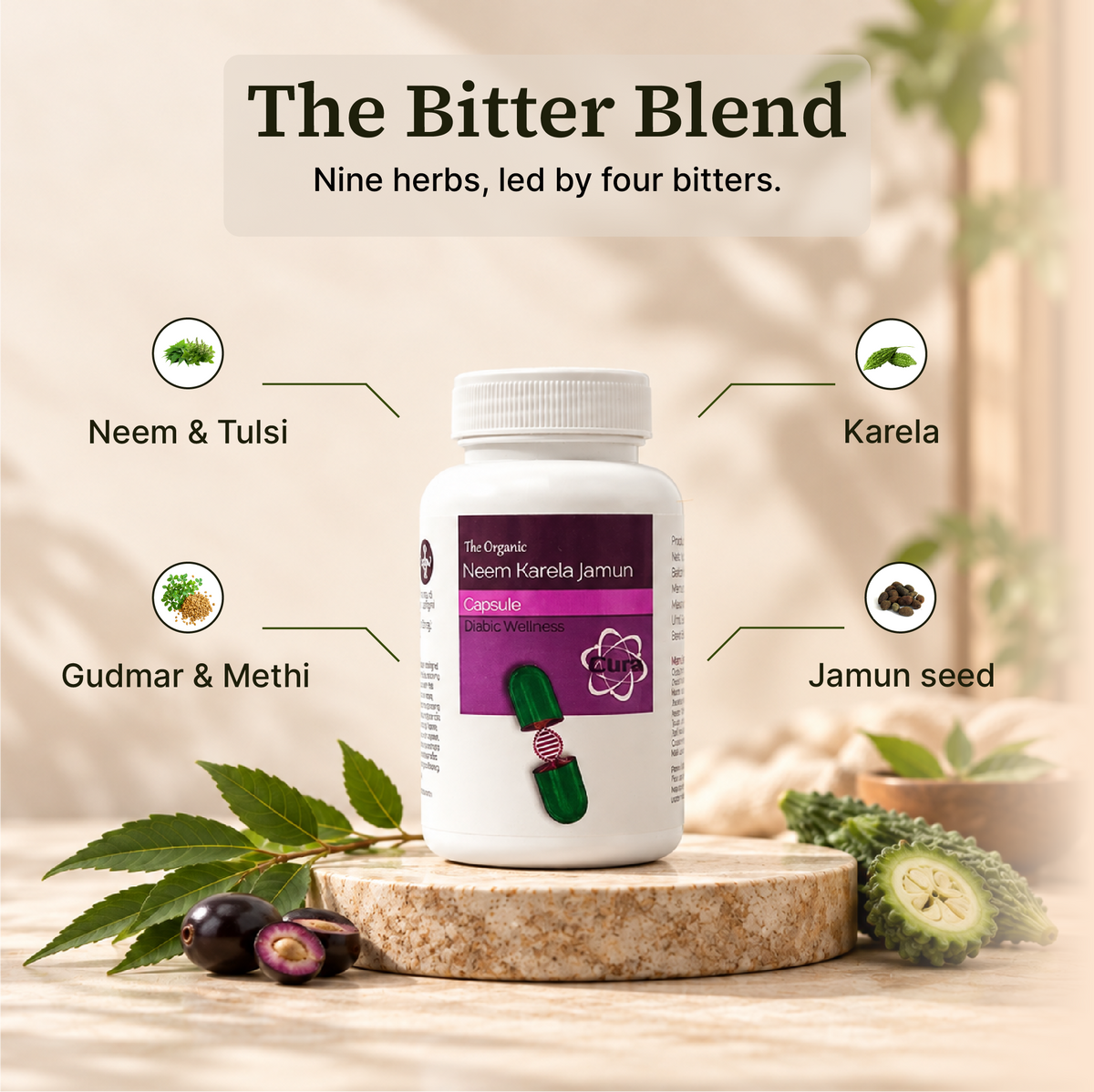 Neem Karela Jamun Capsule