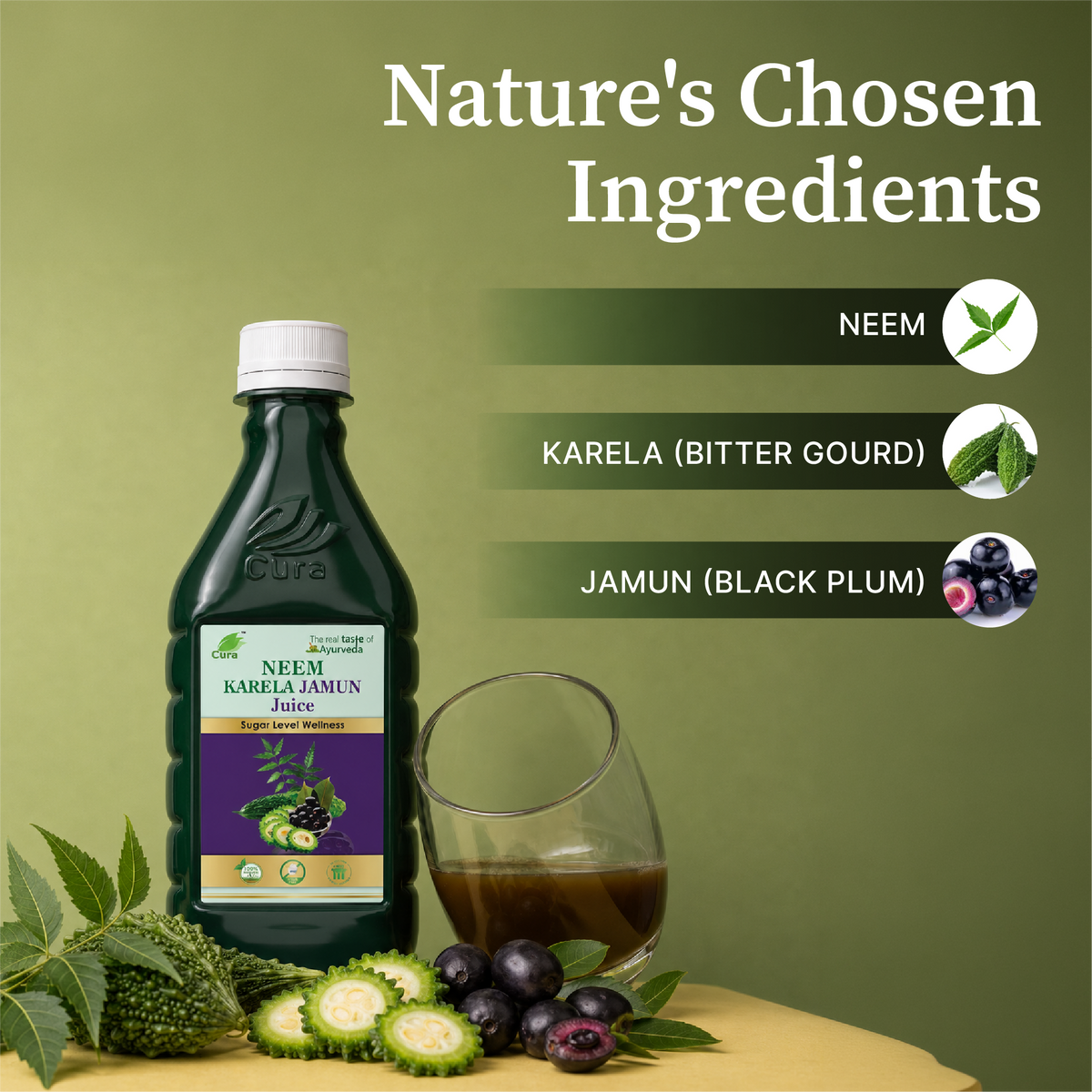 Neem Karela Jamun Juice