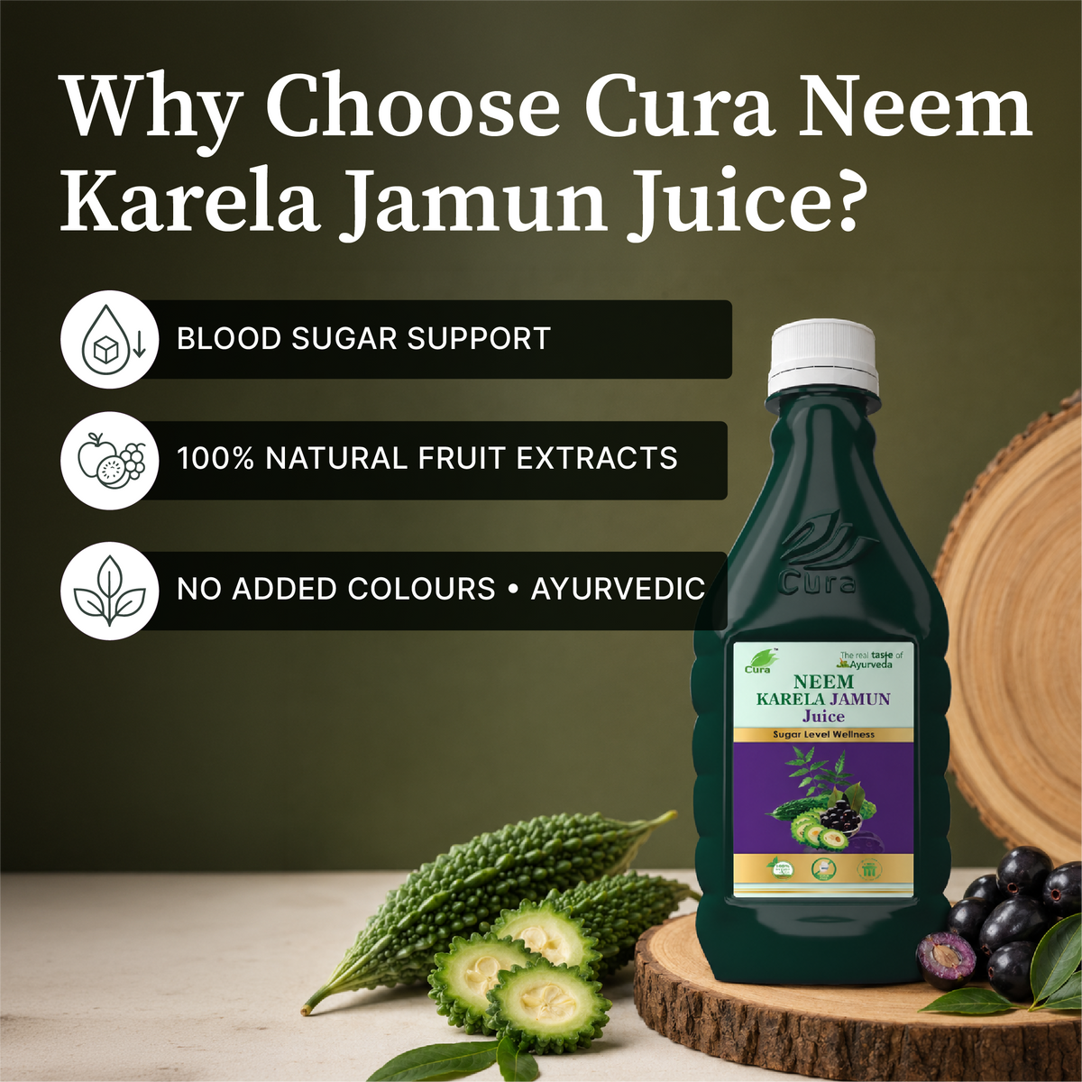 Neem Karela Jamun Juice