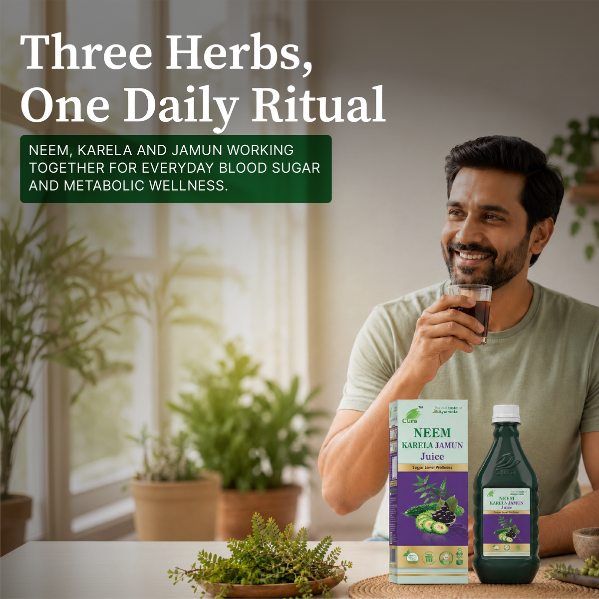 Neem Karela Jamun Juice
