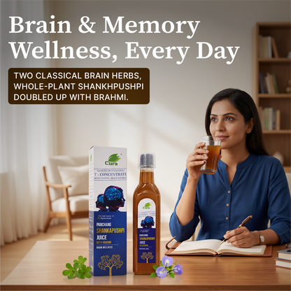 Shankapushpi Juice with Brahmi